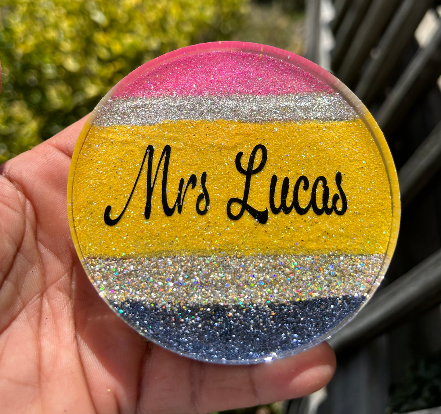 Pencil Teacher coasters