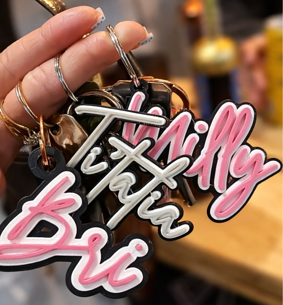 Custom keychains