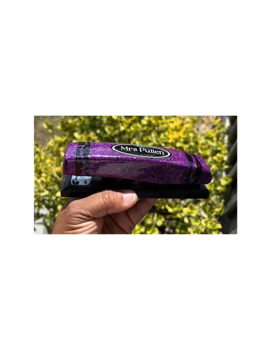 Glitter Crayon Stapler