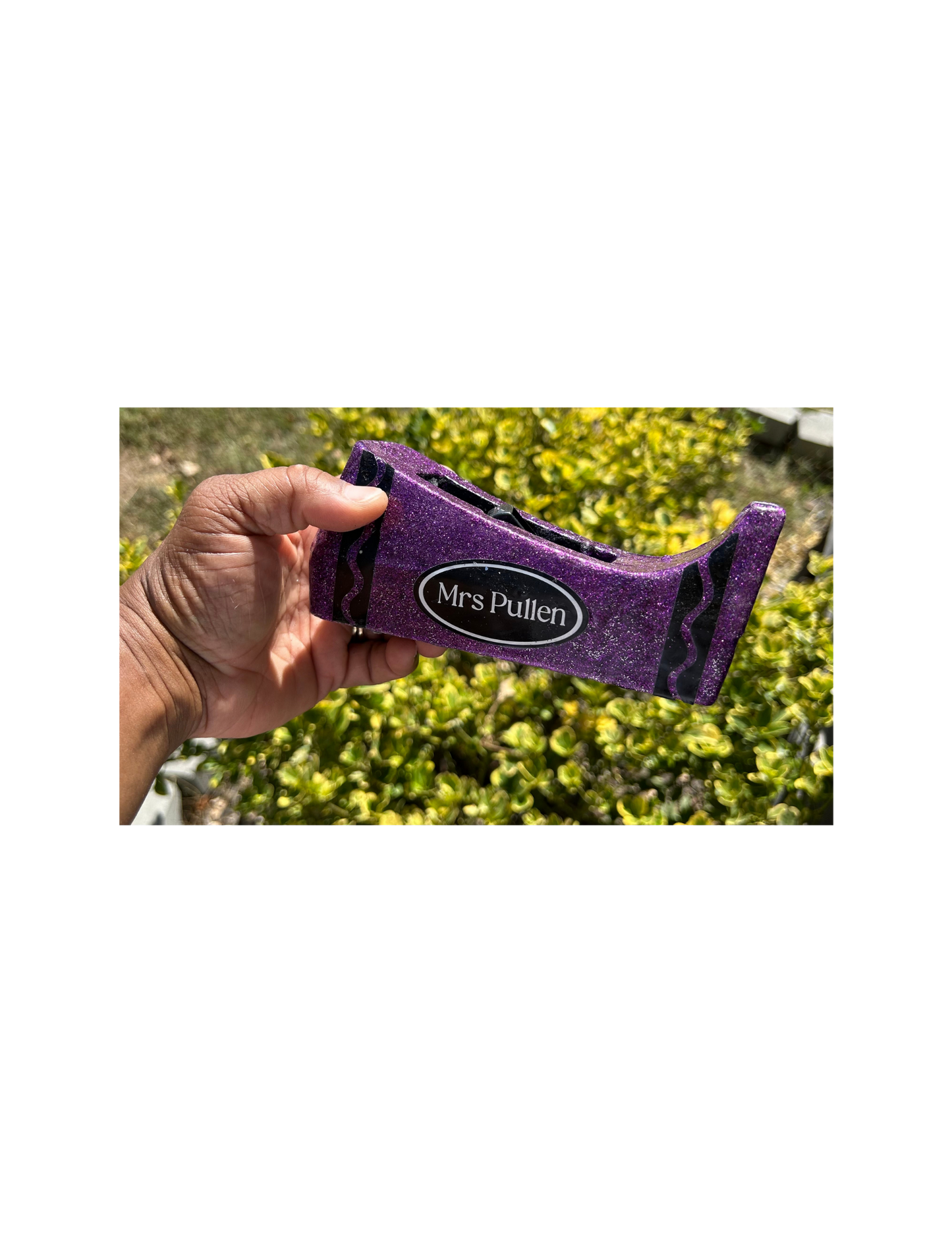 Glitter Crayon Tape Dispenser